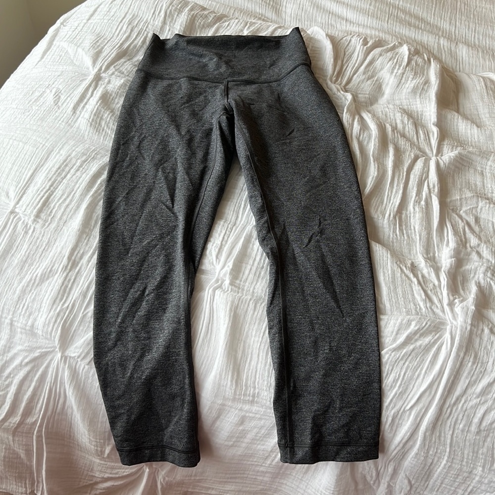 Gray lululemon leggings size 4
